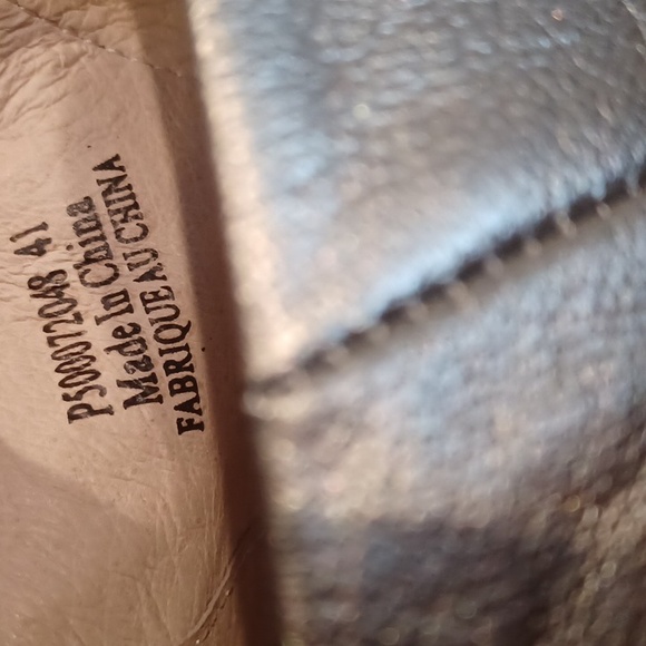 Fly London Yala Metallic Wedge Peep Toe Sandals Women's 41 - Picture 11 of 12